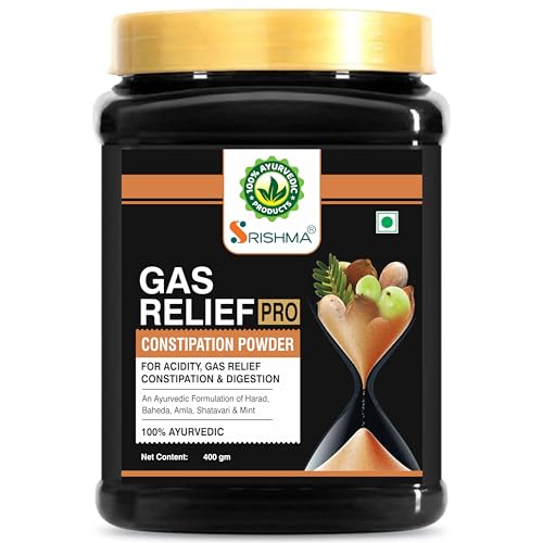 Srishma Gas Relief Pro Powder Gas Relief, Acidity Relief Ayurvedic Health Care Powder (400 g) - Image 1