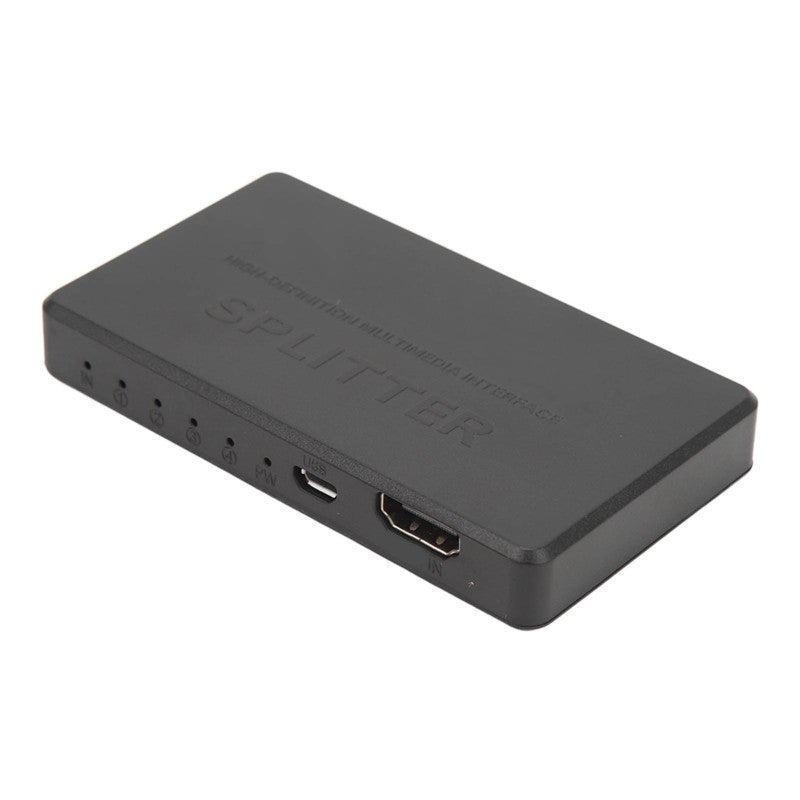 HDMI 4K HDMI Splitter 1 in 4 Out Video Signal Splitter - Anti Interference Plug and Play HDMI Splitter for Multiple Monitors Home Theater - Image 5