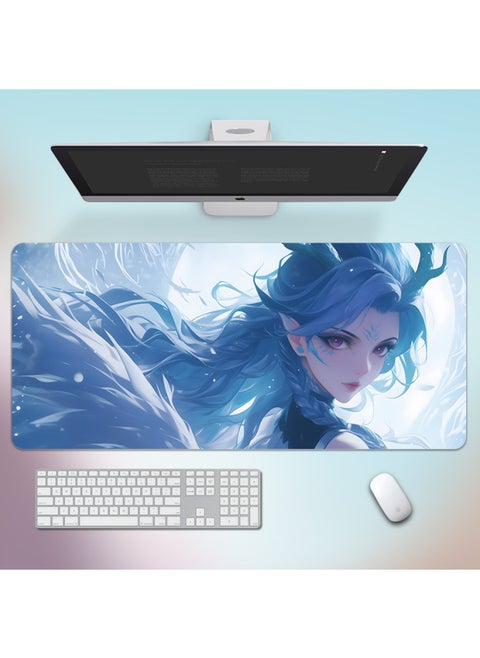 Which Ao Run Mouse Pad Super Large Lock Edge Non-slip Laptop Pad Large Ao C E-sports Keyboard Pad Table Mat-Colour:800*300*4mm-Pattern:Nezha Ao Run 11