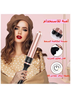 Maykawe 5-in-1 Professional Curling Iron Set, Curling Wand with 3 Barrel Hair Crimper Iron and Interchangeable 4 Curling Irons, Glove & 2 Clips, Hair Waver with 2-LED Temp Control for All Hair Types  - Image 3