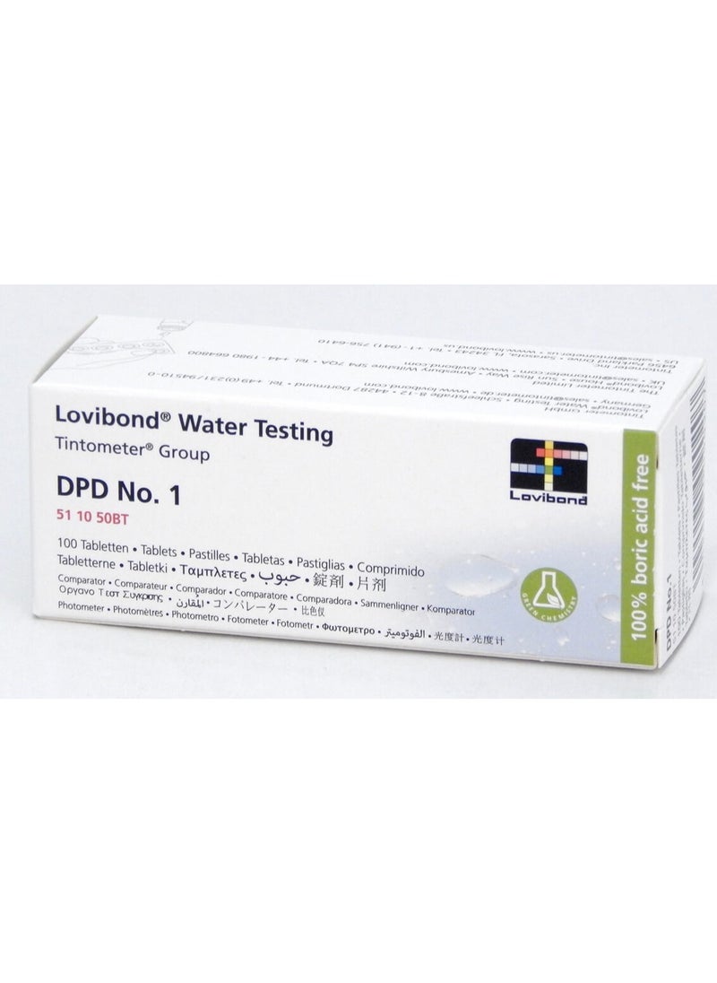Lovibond Lovibond Residual Free chlorine content test tablet  - Image 1