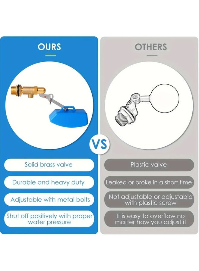 DN20 3 4 Inch Copper Float Valve Brass Water Level Control Ball Valve For Livestock - Image 5