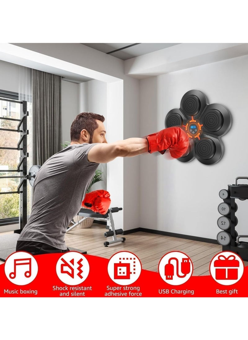 Other Manufacturer Smart Electronic Music Boxing Machine, Wall Mounted Boxing Machine Game, Intelligent Boxing Target, Wall Punching Bag - Boxing Training Punching Equipment Portable Home Workout Equipment  - Image 4
