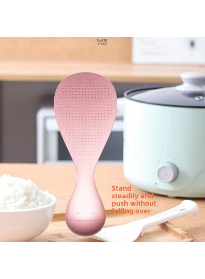 Tumbler Anti-sticking Rice Spoon Standing Spoon High Temperature Resistant Spatula Spoon Household Rice Cooker Rice Food Grade-Specifications:Tumbler Rice Spoon - Image 5