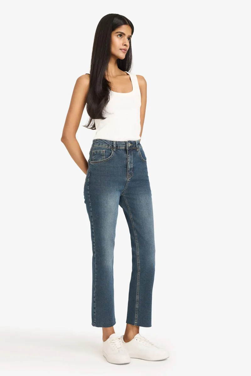 Defacto A Cut Ankle Length Jeans