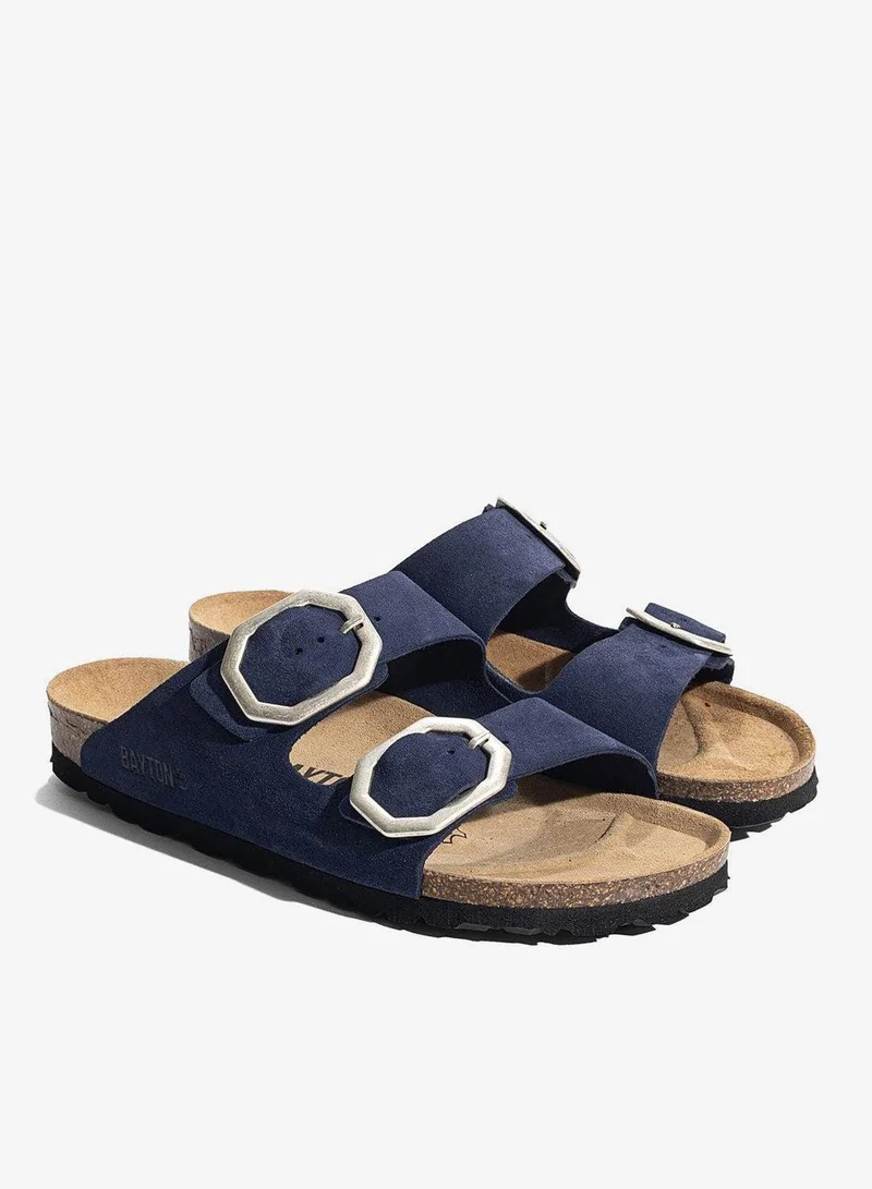 BAYTON Atlas Leather Flat Sandals