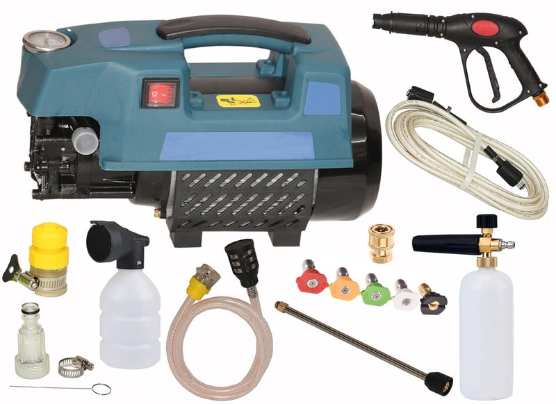 Digital Craft Digital Craft Car Washer 220v Electric Home Portable Brush The Car Water Grab High Power Strong Washing Machine 2500W High Pressure Clean MachineSnow Foam Lance Gun5Pc Nozzel Set  - Image 1