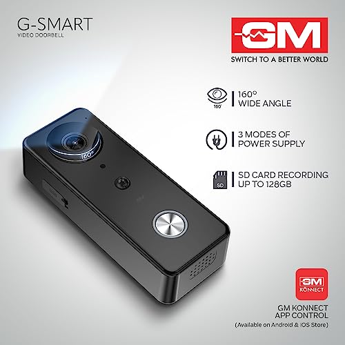 GM G-Smart Video Doorbell I Video Door Phone I Home Security Camera & Door Bell I Smart WiFi I Full HD Video 1080P I AI Human Detection 1Y Warranty - Image 4
