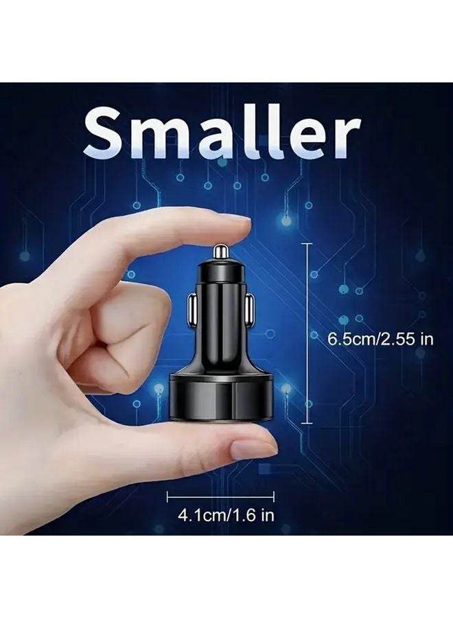 شاحن السيارة السريع Silvery K228S بشاشة رقمية LED ومحول شحن فائق السرعة - Image 5