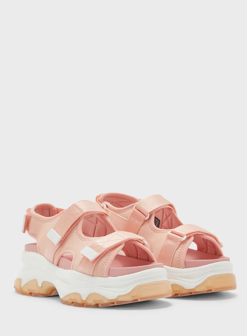TOMMY JEANS Sporty Chunky Wedge Sandals