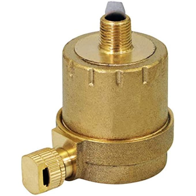 Brass S1546-OM-5 RADIATOR STEAM AIR FLOAT VENT; HEAT REGULATOR VALVE; ANGLE MOUNT; 1/8 IN. NPT; CHROME PLATED STEEL (5 PACK), BRASS - Image 2