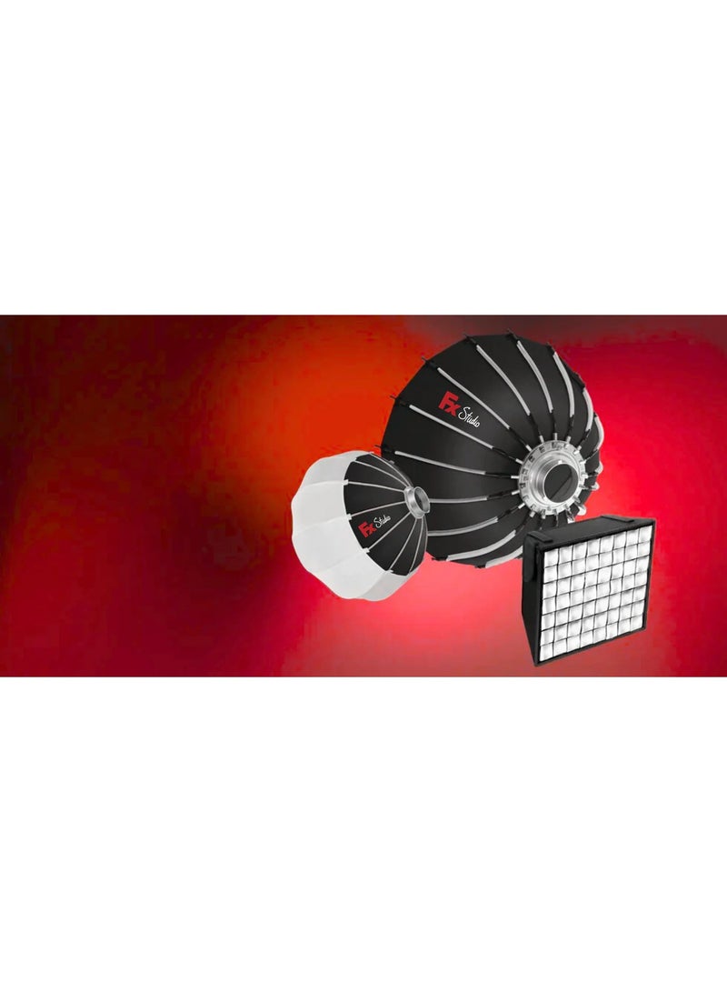 اف اكس ستوديو Deep Parabolic Softbox with Grid (Bowens Mount) - 120cm Parabolic Softbox - DSG03 - Image 4