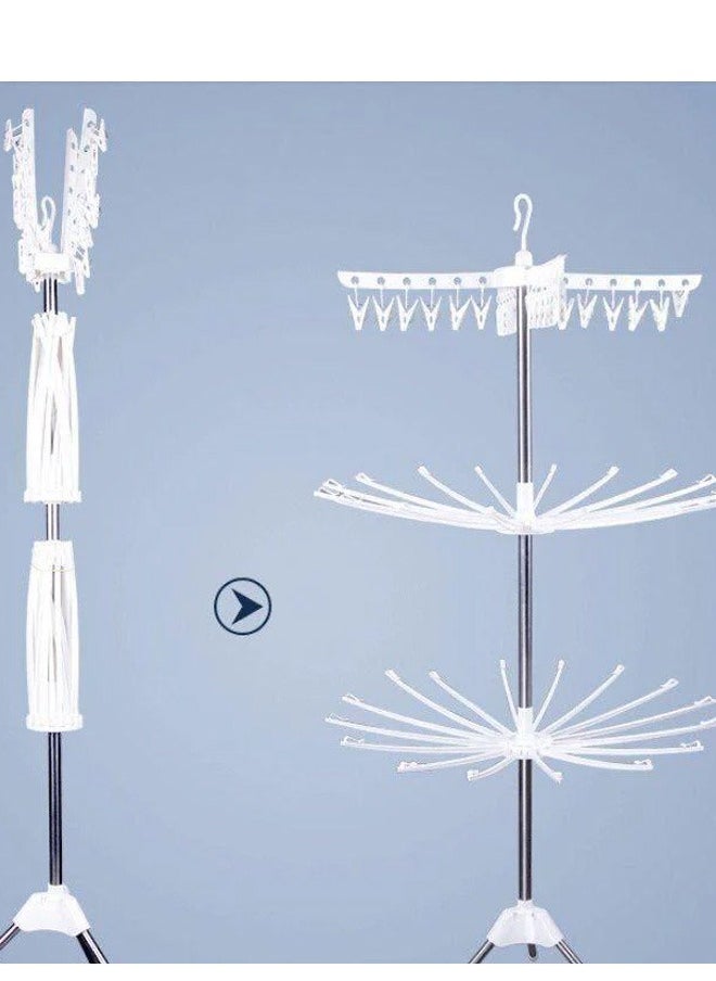 Taimi - A three-layer foldable clothes dryer suitable for open and closed places. It facilitates quick drying of clothes - Image 1