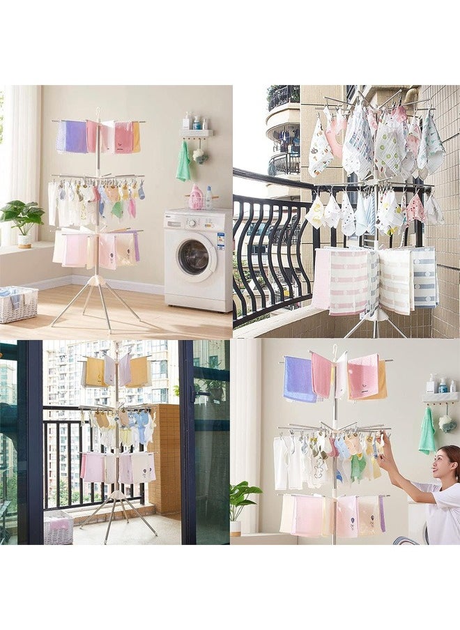 Taimi - A three-layer foldable clothes dryer suitable for open and closed places. It facilitates quick drying of clothes - Image 1