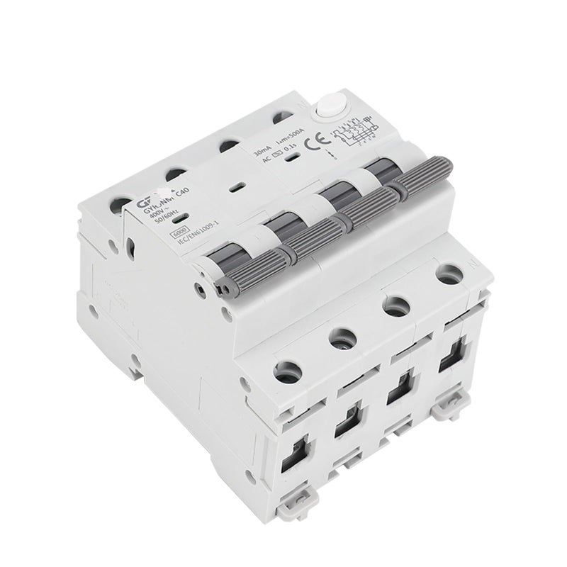 2P 32A 100mA AC Type Magnetic Circuit Breaker with Over Current and Leakage Protection Din Rail Mount - Image 5