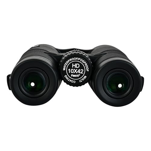 Vanrakshak CHAKOR 10x42 Professional Binoculars for Adults, High Power Wide Angle Binoculars, Waterproof & Fogproof, FMC Optics with BK7 Roof Prism, 99.8mm FOV, for Bird Watching, Wildlife & Safari - Image 3