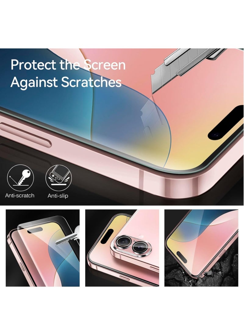 iPhone 16 Case - Clear Magnetic Slim Case Compatible with MagSafe, Includes Screen Protector & Camera Protection, Shockproof Cover - Image 5