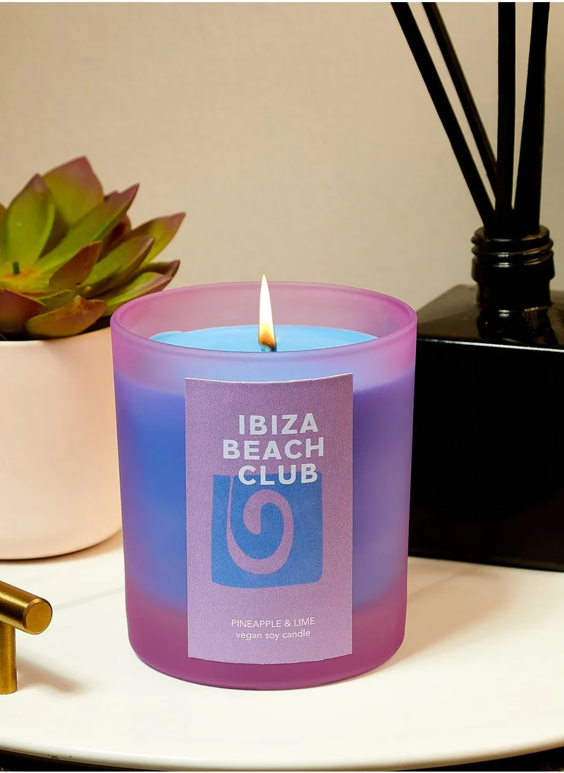 Flamingo Candles Pineapple & Lime Ibiza Beach Club Vacay Candle