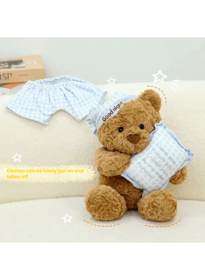 general Pajamas, teddy bear dolls, dolls, accompany dolls, sleeping pillows, cute plush toys, the best gift for family and friends - Image 3