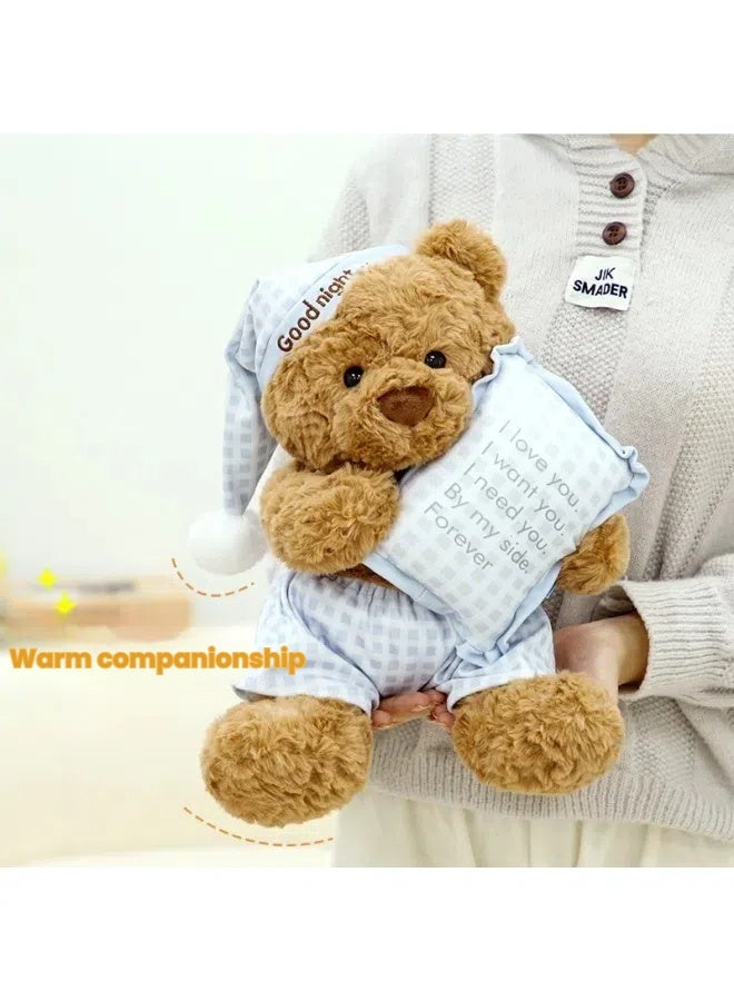general Pajamas, teddy bear dolls, dolls, accompany dolls, sleeping pillows, cute plush toys, the best gift for family and friends - Image 4