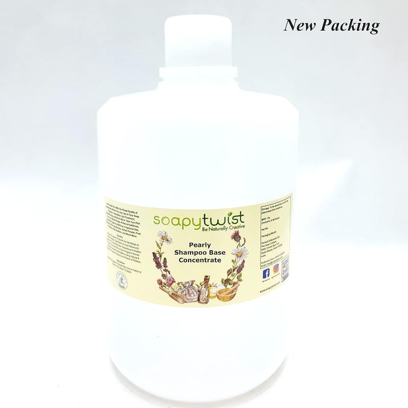 Soapy Twist Pearly Shampoo Base Concentrate (750g) - Image 1