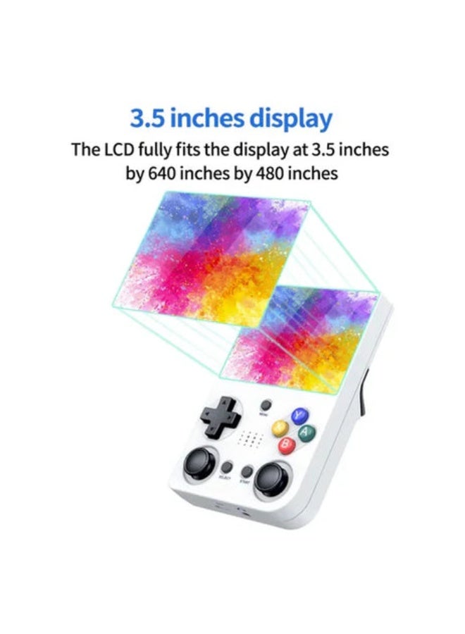 ELTRAZONE M21 Handheld Video Game Console 3.5-Inch IPS Display Open Source Linux System Portable Retro Gaming Device Built-in Games Dual Joystick Expandable Storage Rechargeable Battery - Image 5