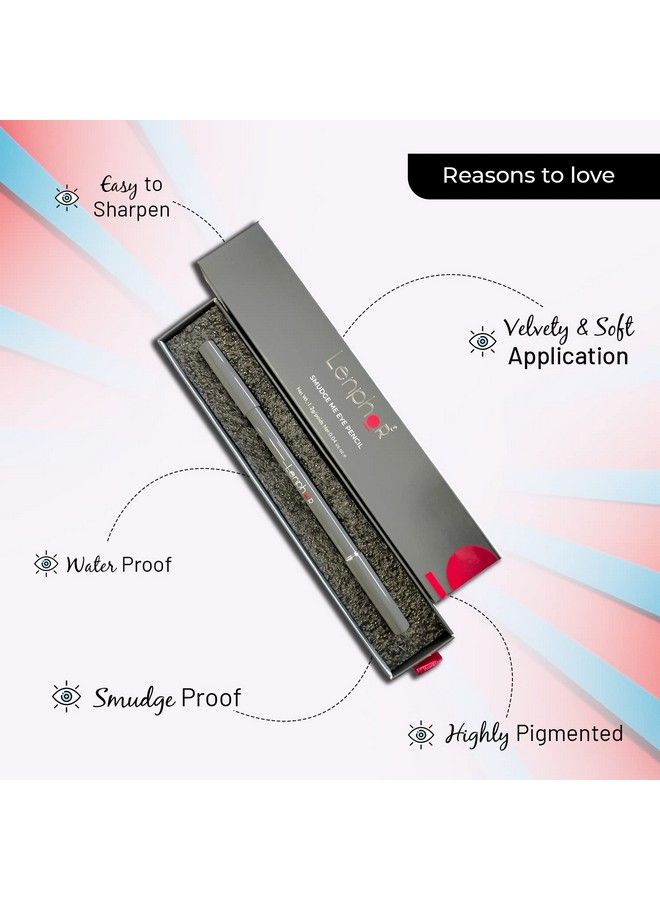 Lenphor Smudge Me Eye Pencil Comes With Eyeliner & Eyeshadow Long Lasting Eye Makeup Precision Tip For Professional Strokes Intense Look Smooth Application Shimmery Finish Misty Green 03 - Image 3