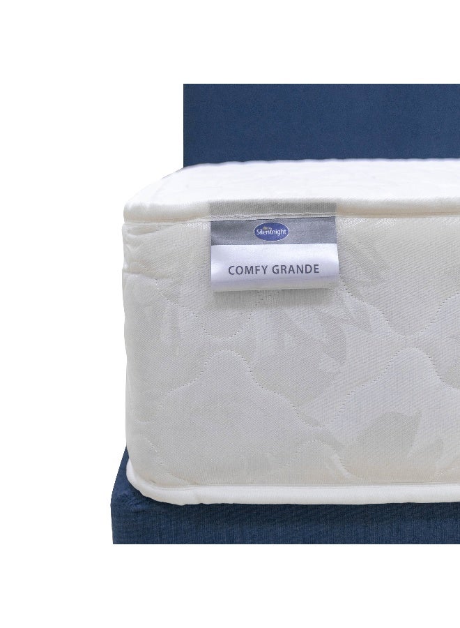 Silentnight Comfy Grande Mattress | Medium-firm Comfort | Bonnell Spring Mattress | Double Sided | Single Size (120x200x27cm) | 30 Nights Trial | 2 Years Guarantee - Image 1