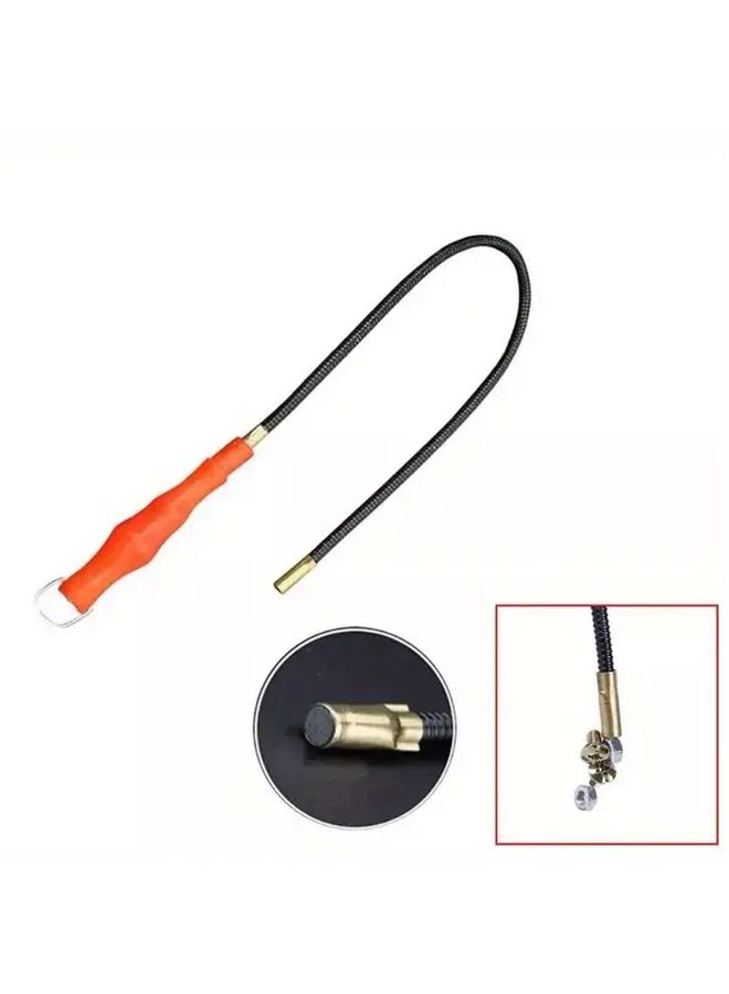 Heavy Duty Magnetic Pickup Tool 2 Pack Flexible Gooseneck 10lb Pull Bendable Retrieving Magnet - Image 3
