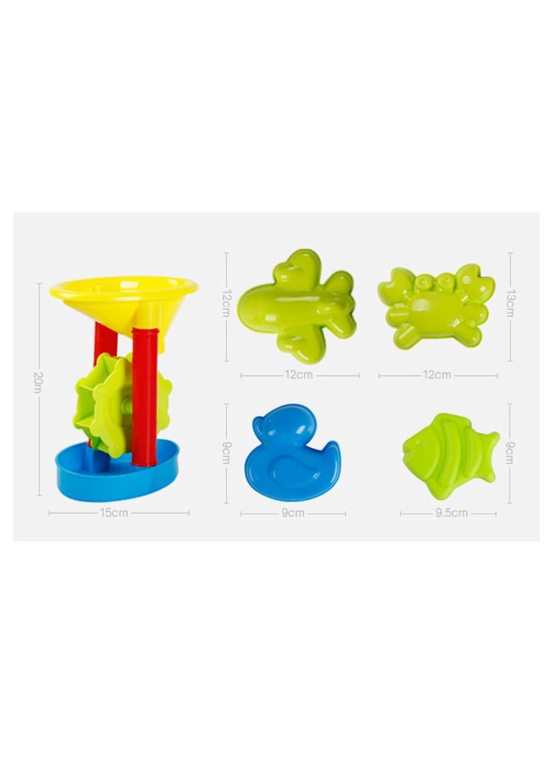 12pcs/lot Beach Bucket Play Sand Water Toys Tool Swimming Pool Bathing Beach Party Child's Play Kids Bath Toy - Image 2