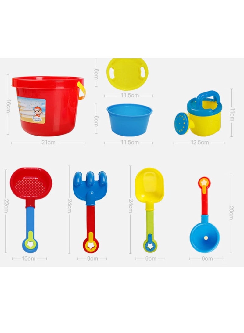 12pcs/lot Beach Bucket Play Sand Water Toys Tool Swimming Pool Bathing Beach Party Child's Play Kids Bath Toy - Image 4