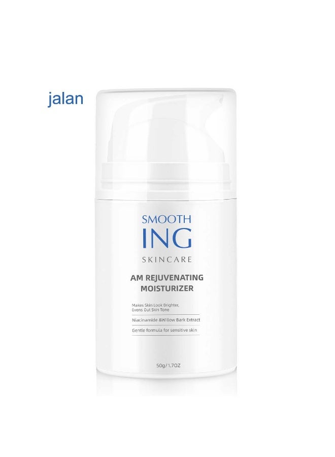 jalan Lightweight Moisturizing Cream (50g) - Contains Niacinamide and Hyaluronic Acid for Deep Hydration and Skin Brightening - Image 1