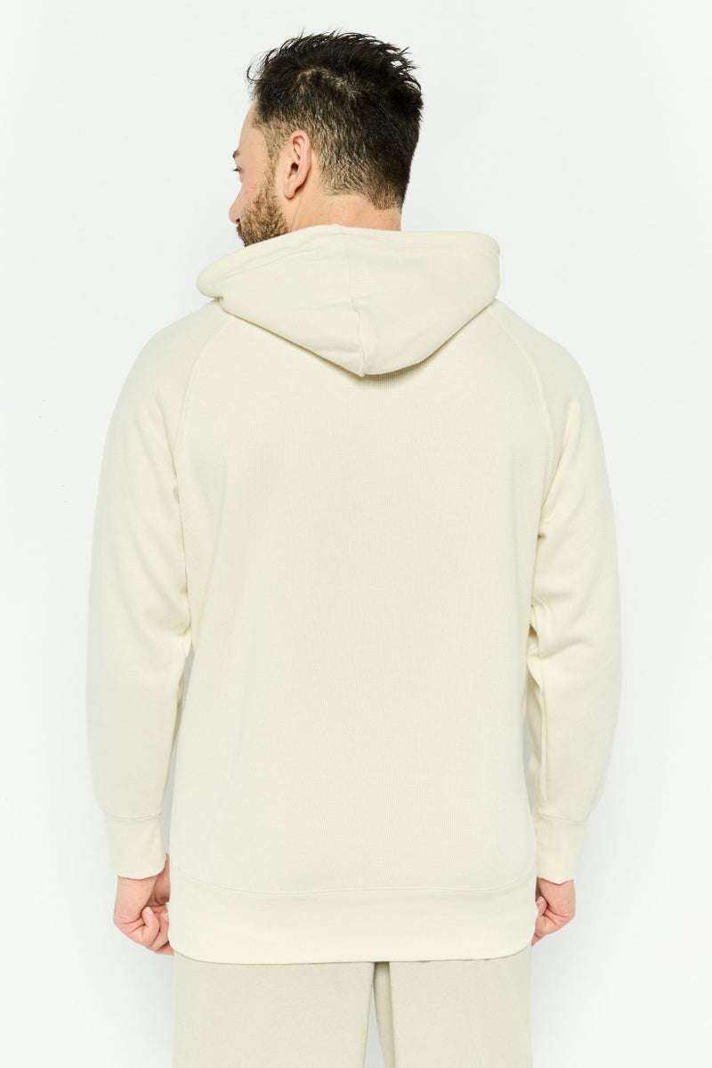 PUMA Men Relaxed Fit Long Sleeve Training Sweatshirt, Beige - Image 4