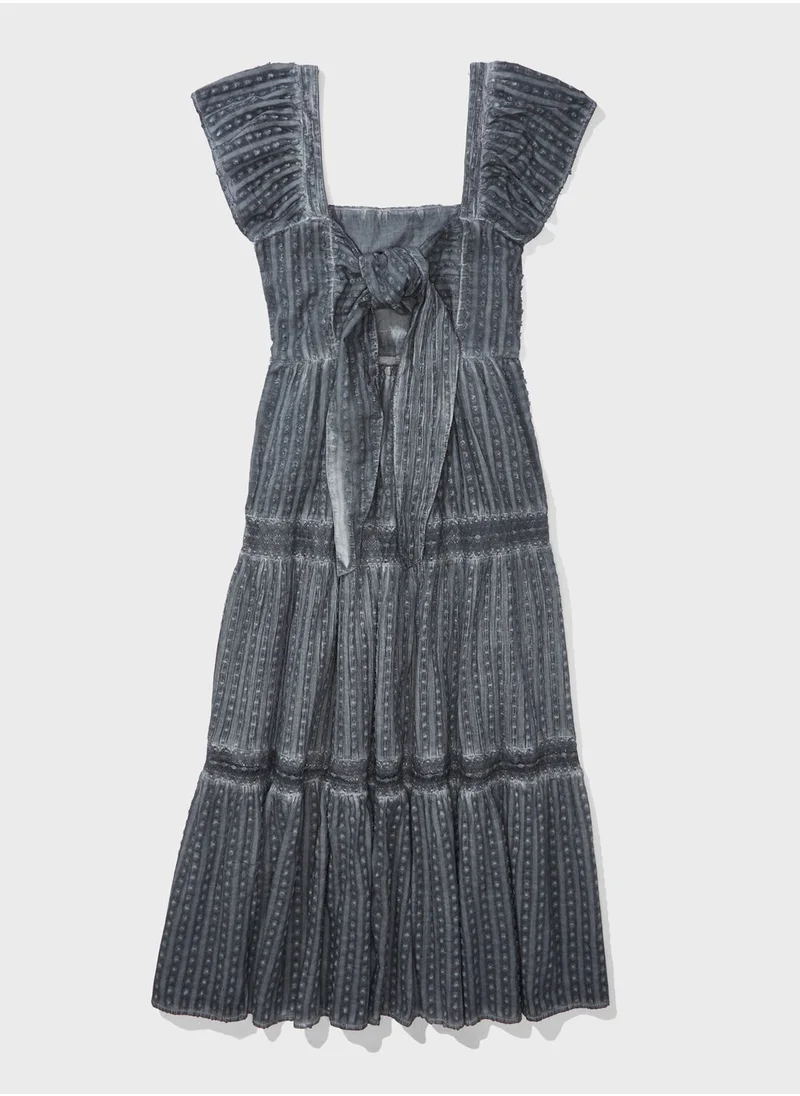 American Eagle Pleated Dress