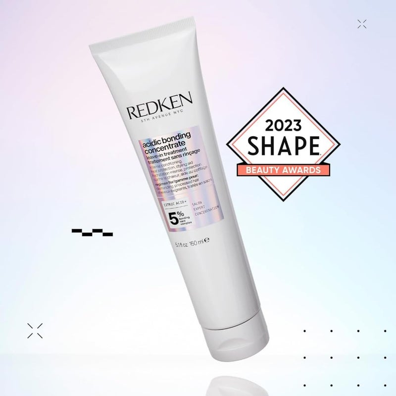 Redken Bonding Leave In Conditioner For Damaged Hair  Hair Repair Treatment Strengthens Weak Hair - Image 5