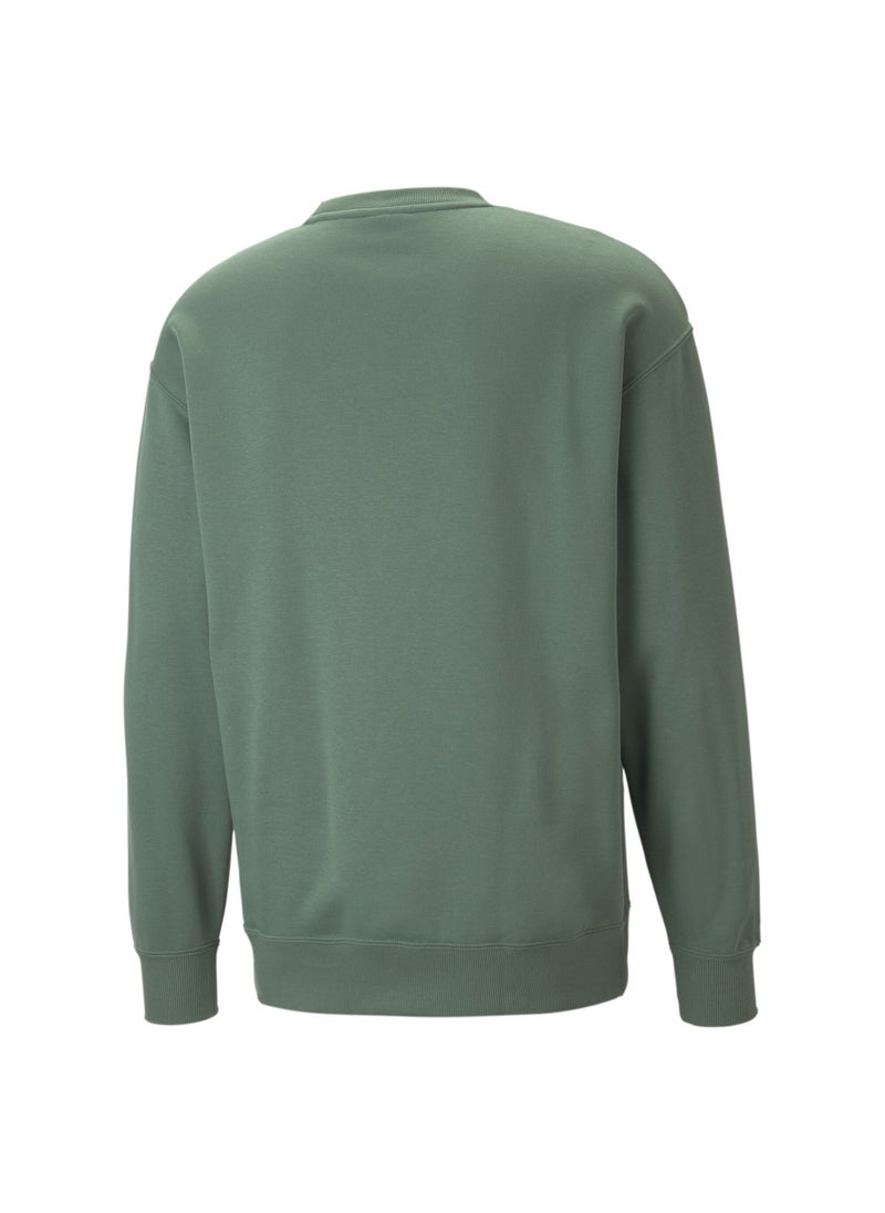 PUMA - Classics 70s Mens Fleece Sweatshirt - Image 1