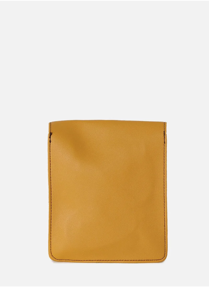 Haute Sauce Carmella Yellow Cross Body Bag