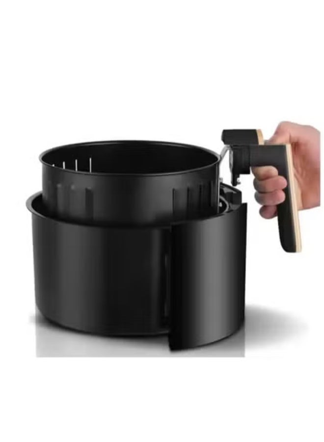 TIGER 4.5L Digital Air Fryer for Healthy Oil-Free Cooking – 2400W Rapid Air Technology for Fast Heating – LED Touchscreen Control with 8 One-Touch Presets – Large Capacity Air Fryer for Family Meals, Fries, Chicken, Fish, Baking – Easy to Clean & Energy Efficient - Image 3