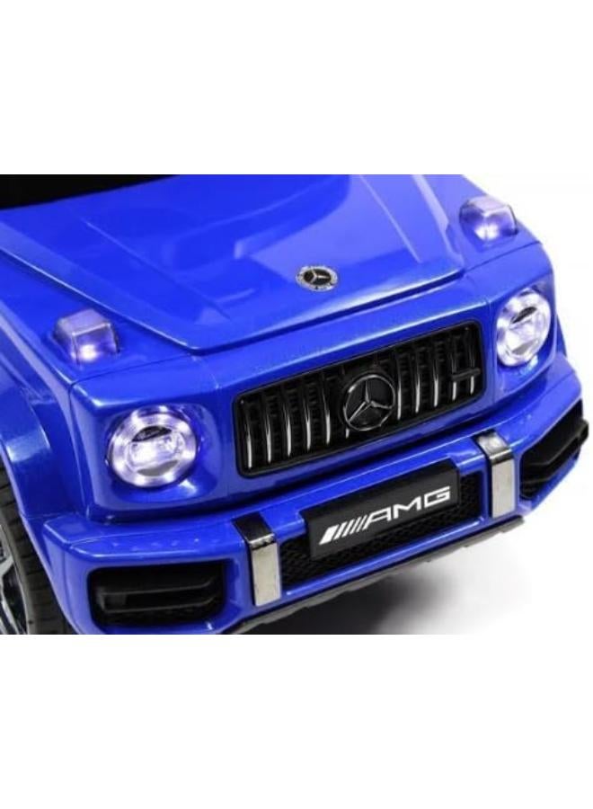 Mercedes G-Class Push Car with Push Bar (Blue, 1-6 Years) - Image 5