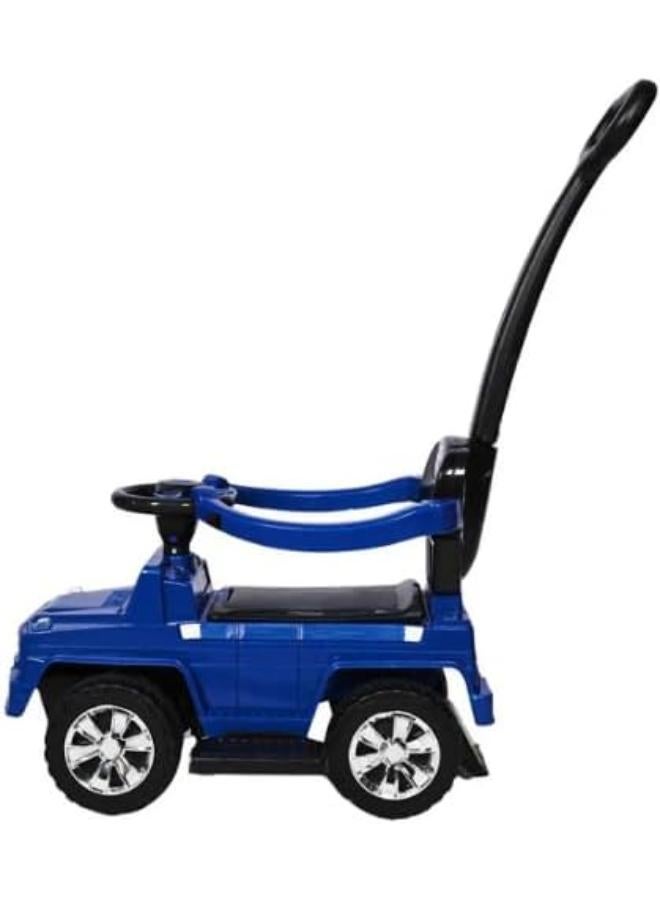Mercedes G-Class Push Car with Push Bar (Blue, 1-6 Years) - Image 2