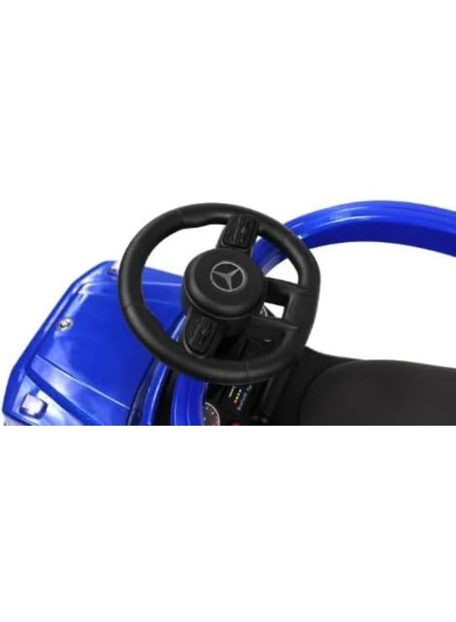 Mercedes G-Class Push Car with Push Bar (Blue, 1-6 Years) - Image 3