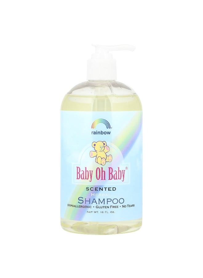 Rainbow Research Rainbow Research, Baby Oh Baby®, Herbal Shampoo, Scented, 16 fl oz  - Image 1