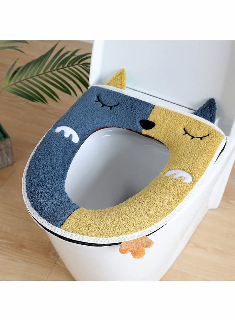 Barakah Toilet seat cover toilet seat cushion elastic household toilet seat mat - Image 2