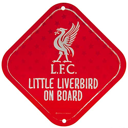 Liverpool FC Liverpool F.C. Little Dribbler/Little Liverbird On Board metal sign - Image 1