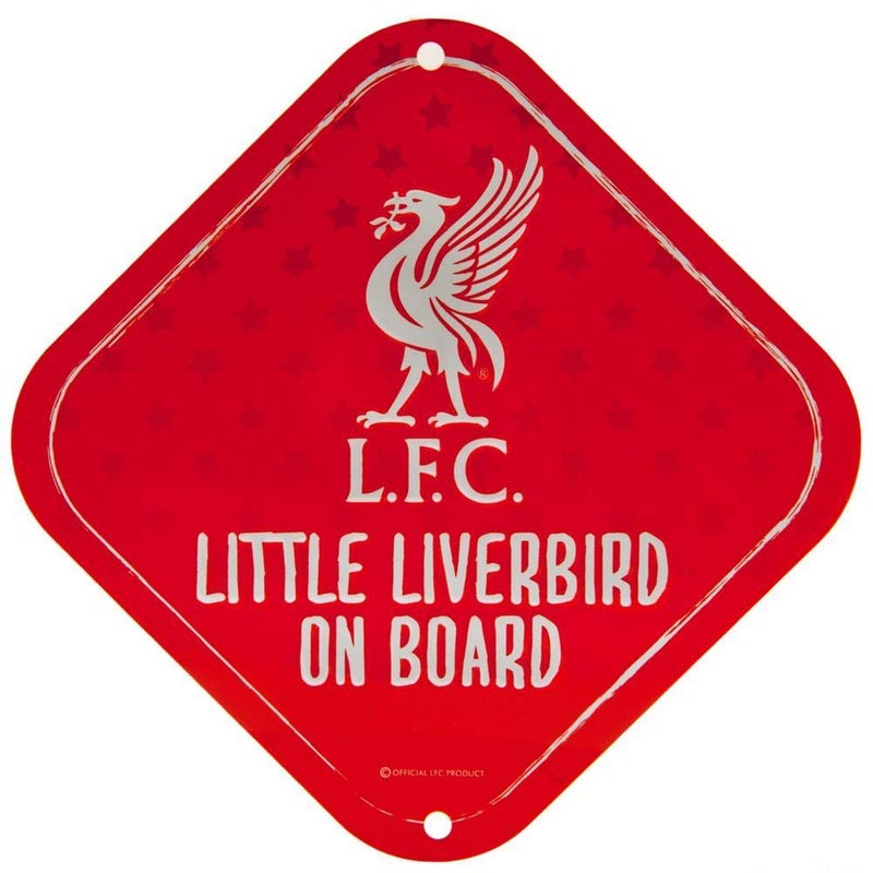 Liverpool FC Liverpool F.C. Little Dribbler/Little Liverbird On Board metal sign - Image 4