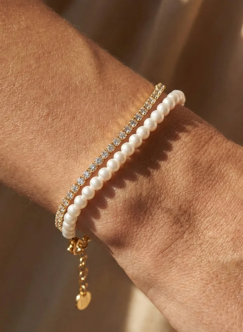 Liu Jo  Liu Jo Duo Gold Bracelet for Women | Best Price UAE
