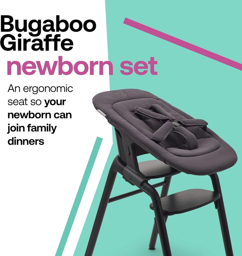 Bugaboo مجموعة بيغابو جيراف للمواليد - رمادي إعصاري - Image 2