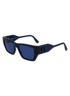 Karl Lagerfeld FULL RIM BIO INJECTED INJECTED KARL LAGERFELD SUNS KL6123S 5418 (404) DARK BLUE  - Image 1