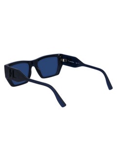 Karl Lagerfeld FULL RIM BIO INJECTED INJECTED KARL LAGERFELD SUNS KL6123S 5418 (404) DARK BLUE  - Image 5