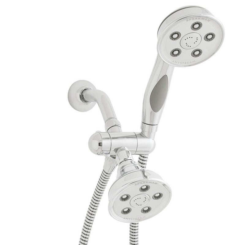Speakman VS233014BN Caspian Anystream 2Way Shower Combination 25 GPM Brushed Nickel